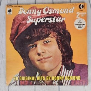 Vintage 1973 Donny Osmond Superstar Two Album Set Vinyl Records